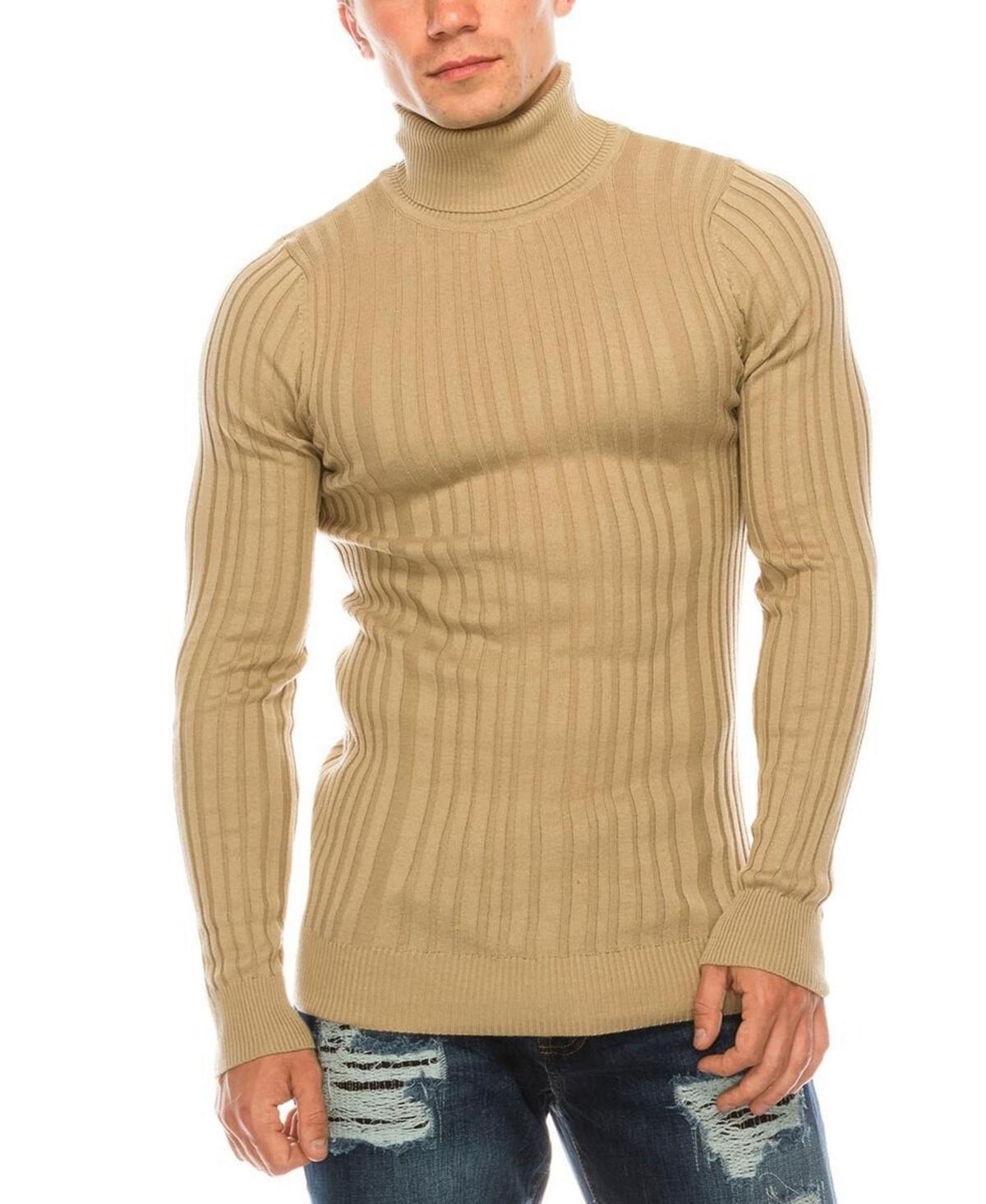 Ron Tomson Mens Modern Ribbed Sweater Product Image