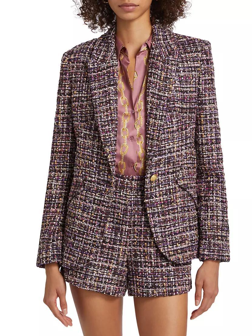 Chamberlain Tweed Single-Breasted Blazer Product Image