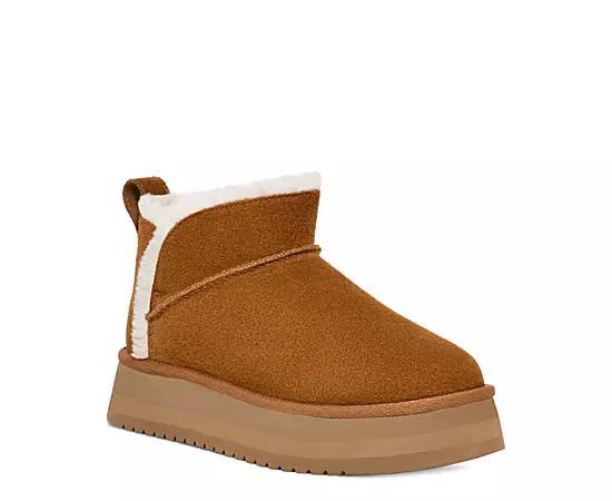 Koolaburra by UGG WOMENS KOOLA ULTRA MINI PLATFORM FUR BOOT Product Image