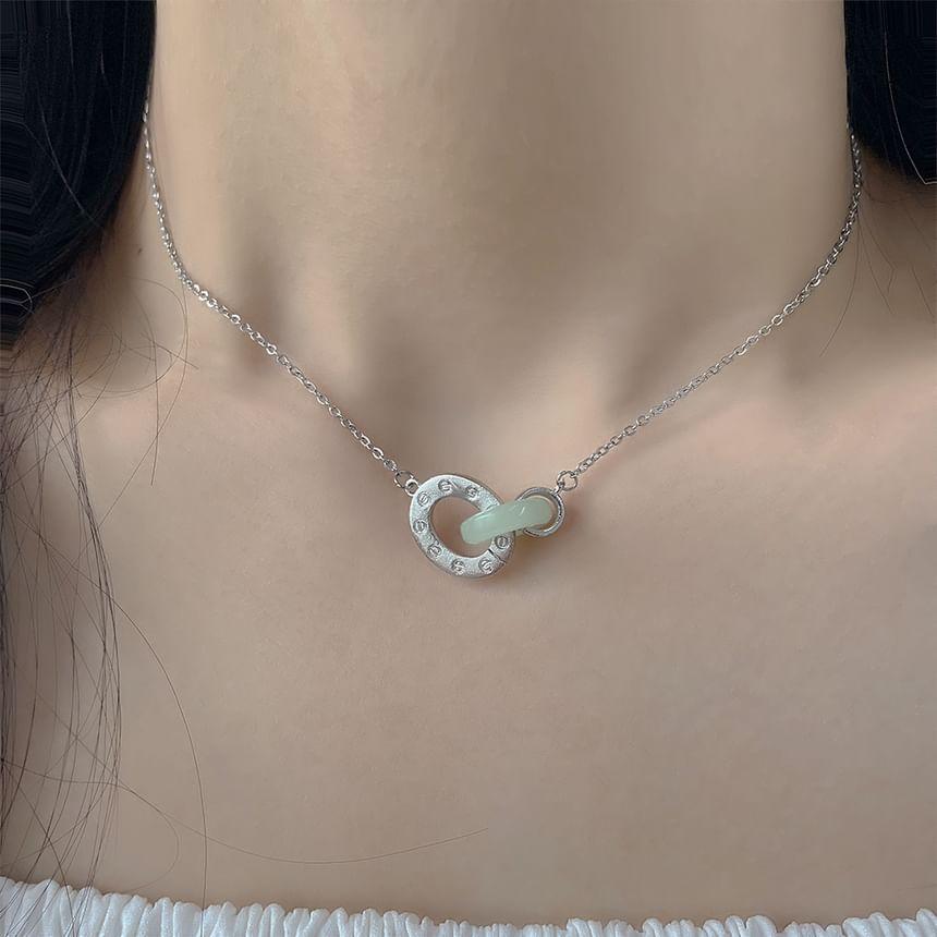 CZ Heart Necklace Product Image