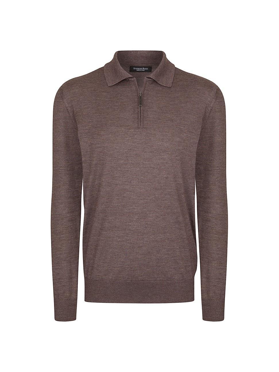 Mens Polo Sweater Product Image