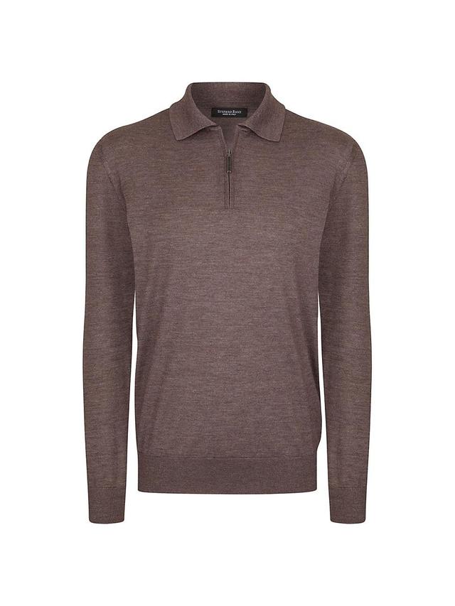 Mens Polo Sweater Product Image