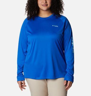 Columbia Women s PFG Tidal Tee II Long Sleeve - Plus Size- Product Image