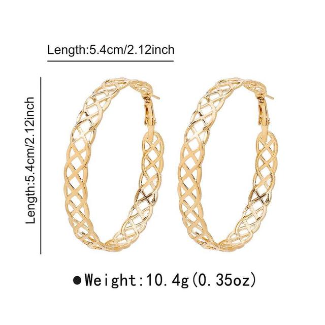 Metal Hoop Earring Product Image