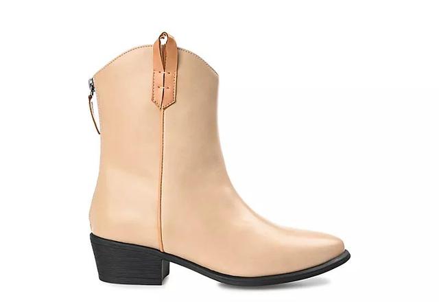 Journee Collection Womens Novva Western Ankle Boot Product Image