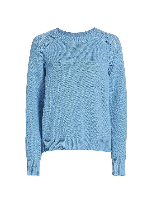 Womens COLLECTION Cotton Crewneck Sweater Product Image