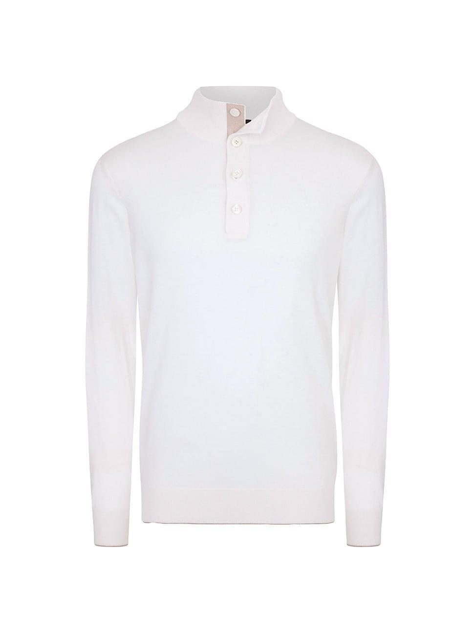 Mens Mockneck Sweater Product Image