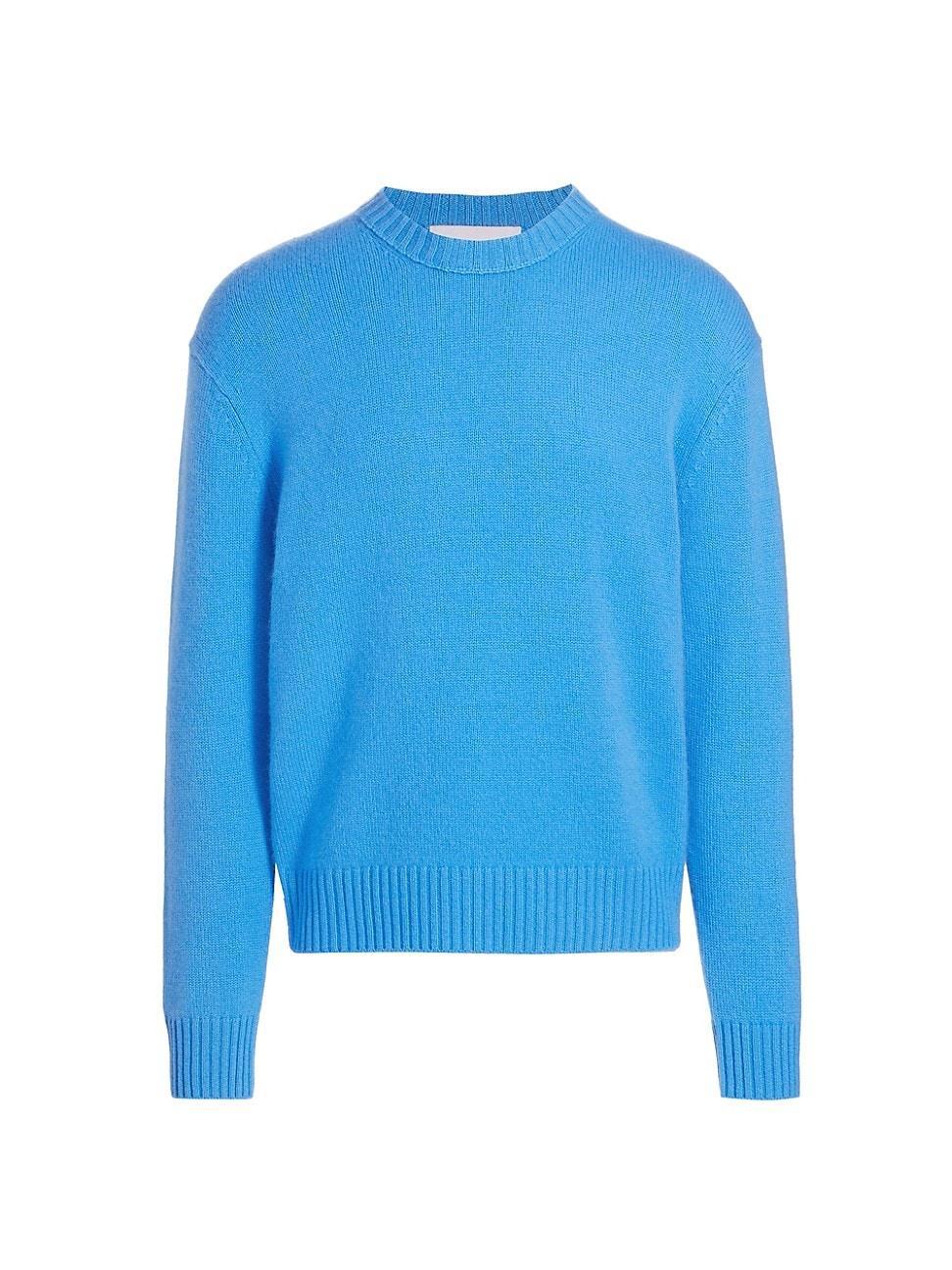 Mens Cashmere Crewneck Sweater Product Image