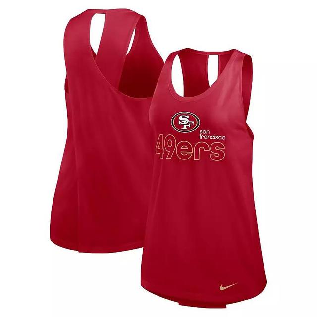 Womens Nike Tennessee Titans Performance Tank Top Blue Product Image