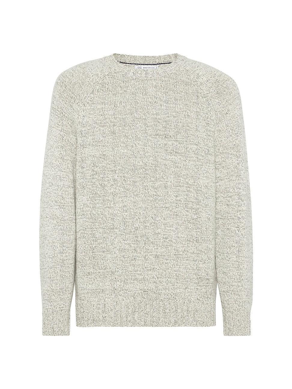 Mens Moulin Cashmere Sweater with Raglan Sleeves Product Image