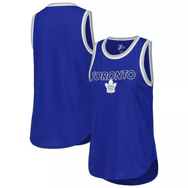 Womens G-III 4Her by Carl Banks Toronto Maple Leafs Strategy Tank Top Product Image