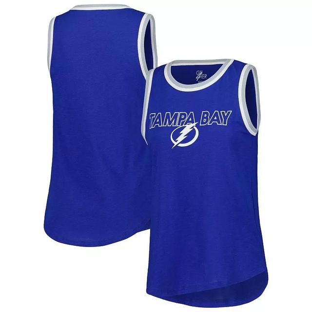 Womens G-III 4Her by Carl Banks Tampa Bay Lightning Strategy Tank Top Product Image