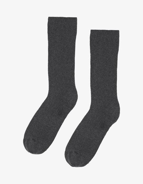 Classic Organic Sock - Lava Grey Product Image