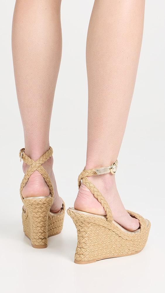 Stuart Weitzman Braida Strap Espadrille Wedge Sandals | Shopbop Product Image