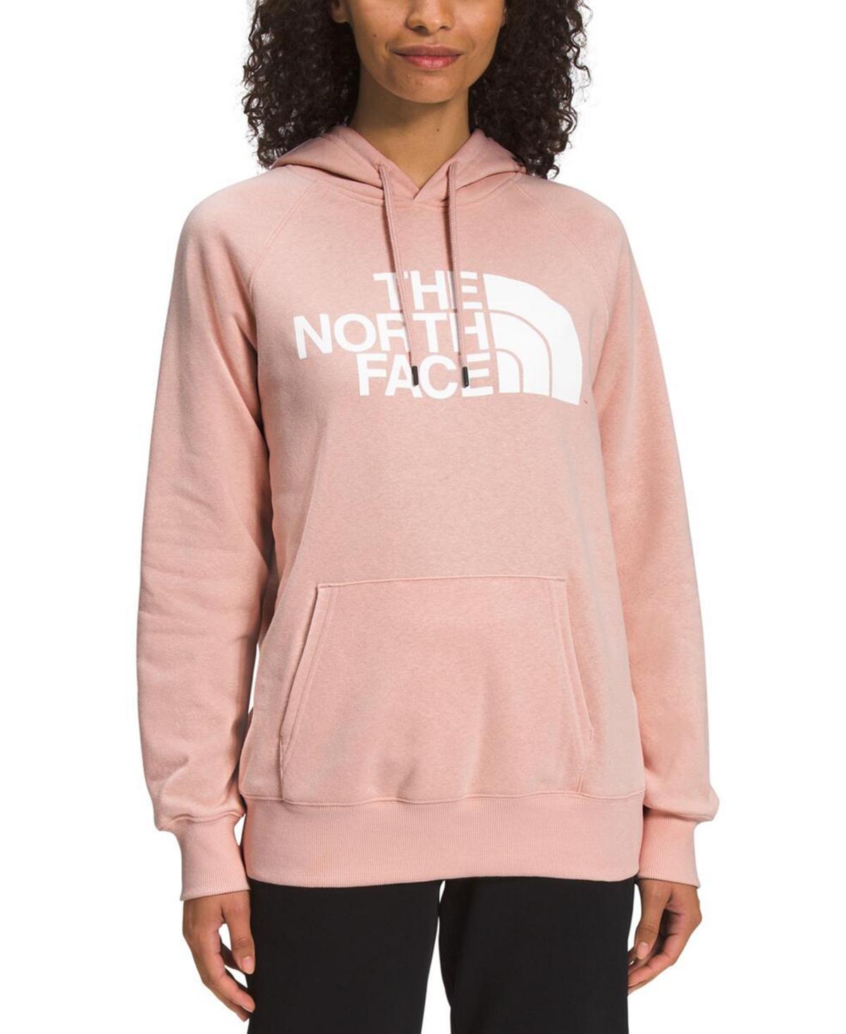 The North Face Womens Half Dome Fleece Pullover Hoodie - Tnf Light Grey Heather Product Image