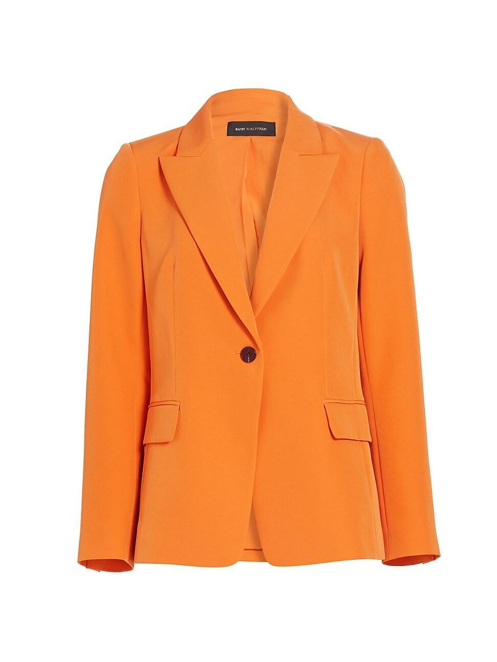 Womens Jordi Milano Twill Blazer Product Image