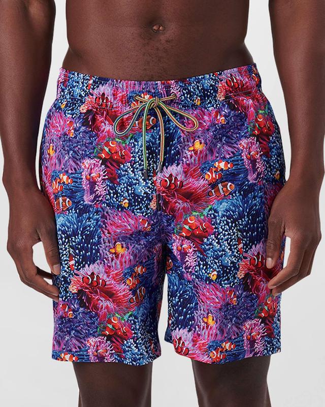 Mens Coral Reef Swim Trunks Product Image