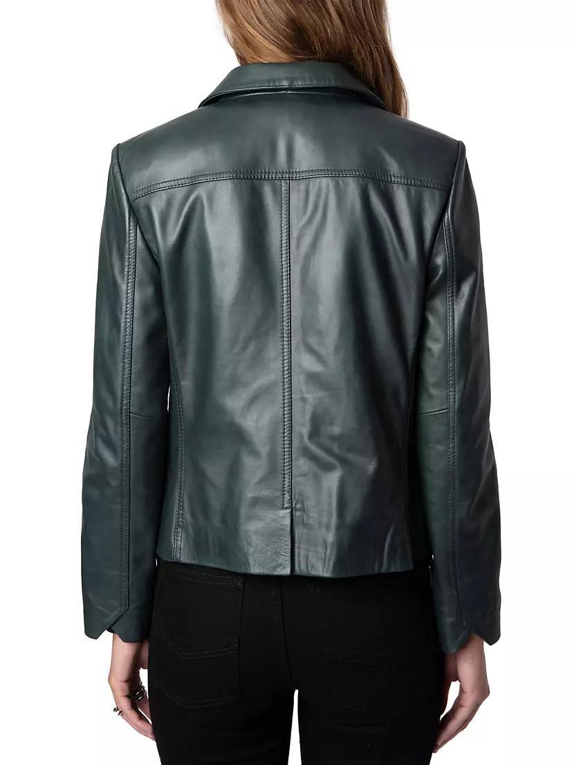 Liams Leather Jacket Product Image