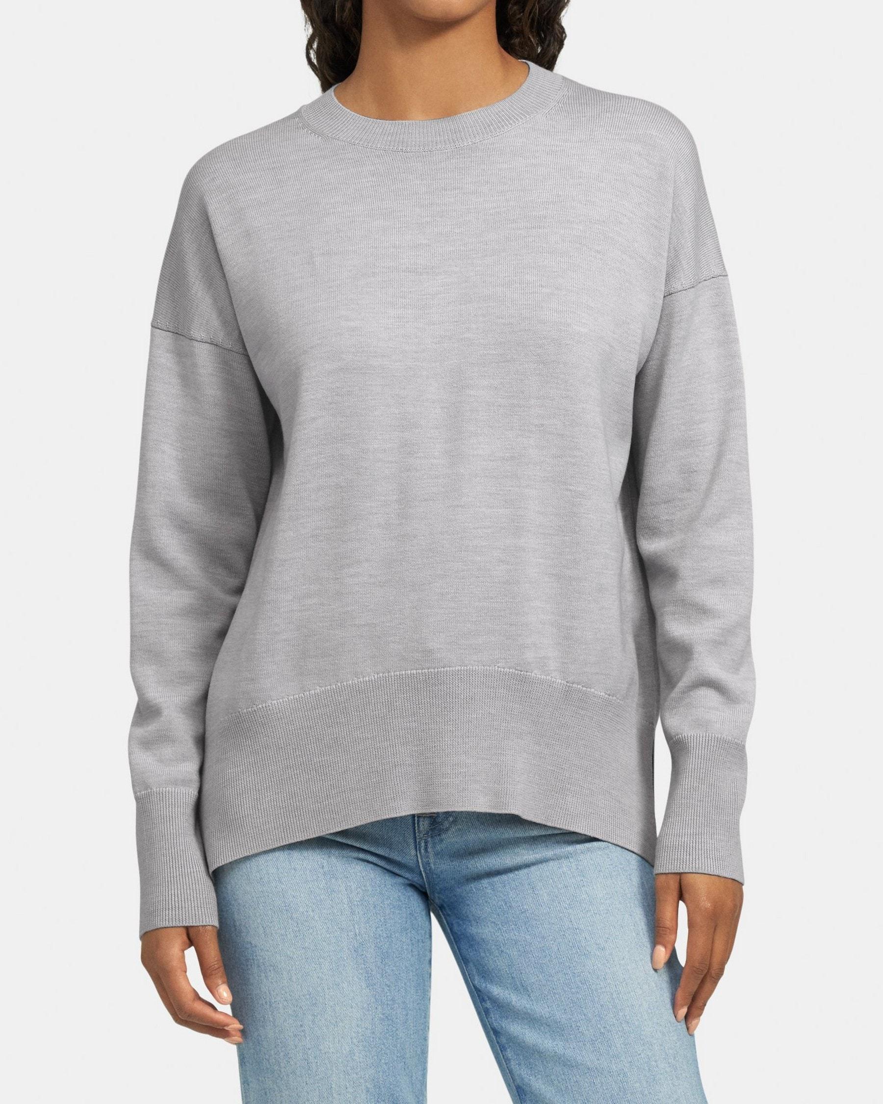 Crewneck Sweater in Ace Wool Product Image