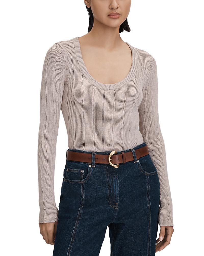 Reiss Sierra Scoop Neck Sweater Product Image