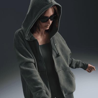 Women's Nike Sportswear Phoenix Plush Oversized Cozy Fleece Full-Zip Hoodie Product Image