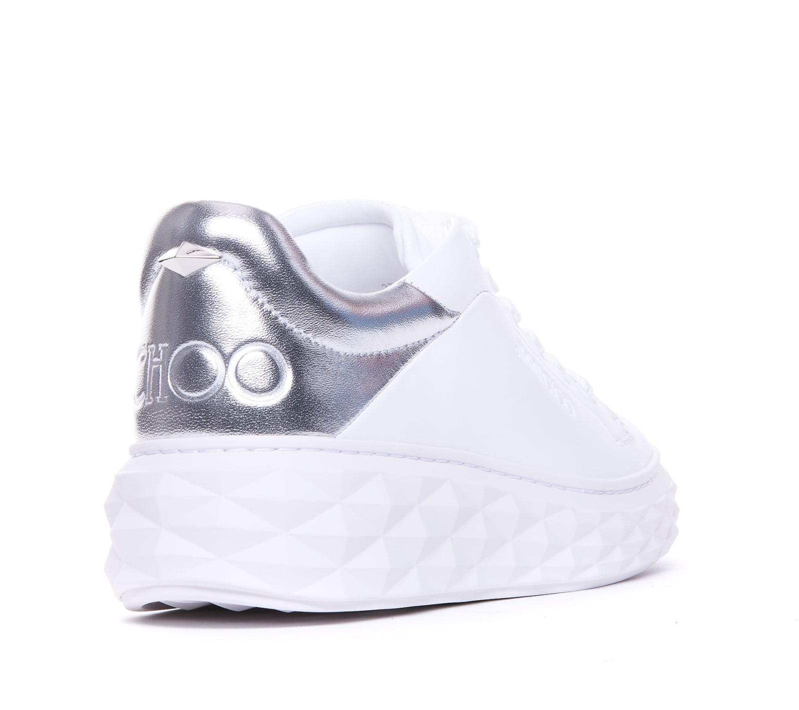 "diamond Maxi" Sneakers In White Product Image