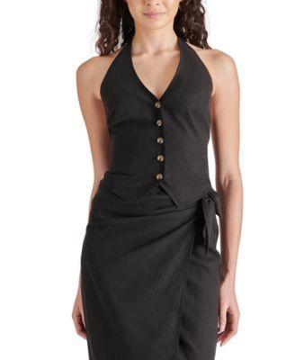 Women's Wolfe Tailored Button-Front Vest Product Image