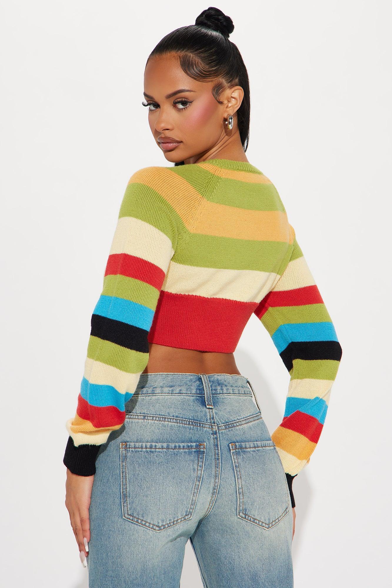 Stella Striped Sweater - Multi Color Product Image