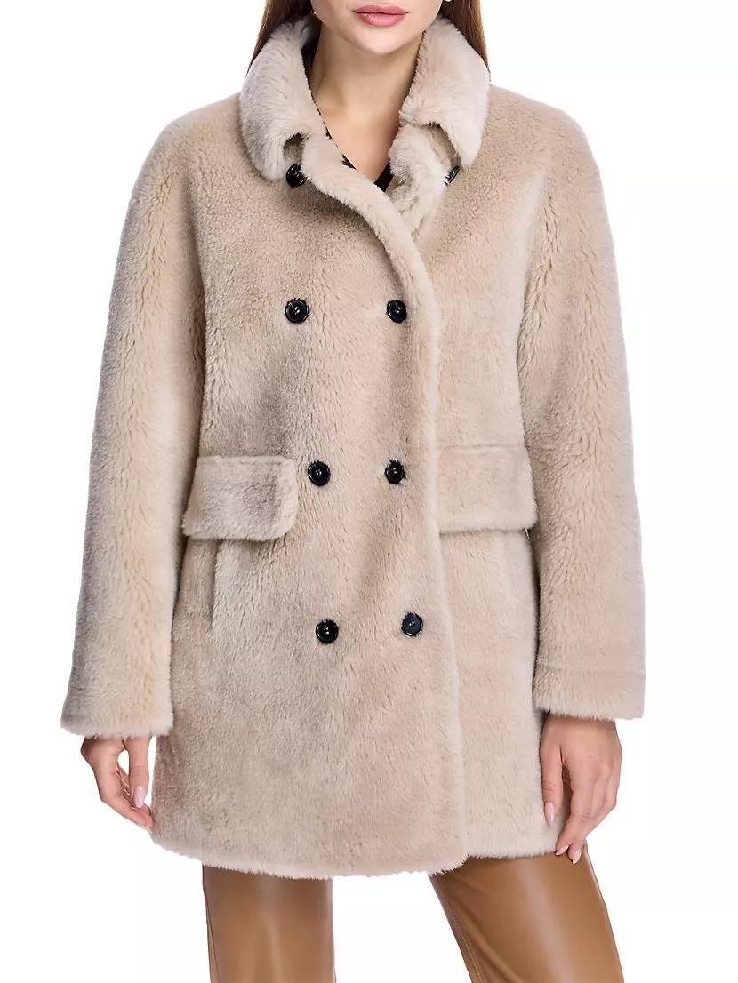 Lamb's Wool Peacoat Product Image