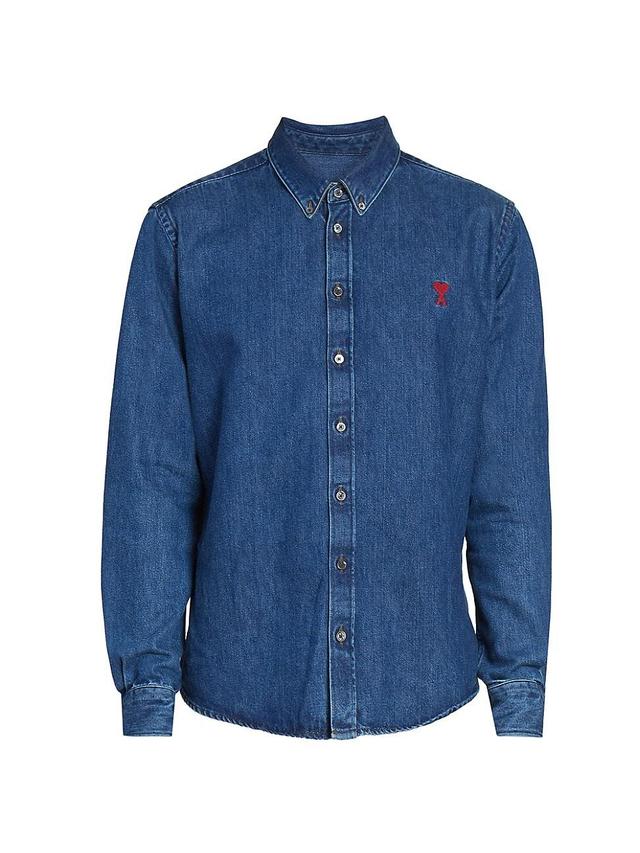 Mens ADC Denim Button-Down Shirt Product Image