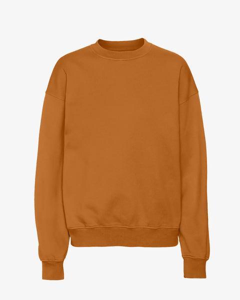 Organic Oversized Crew - Ginger Brown Product Image