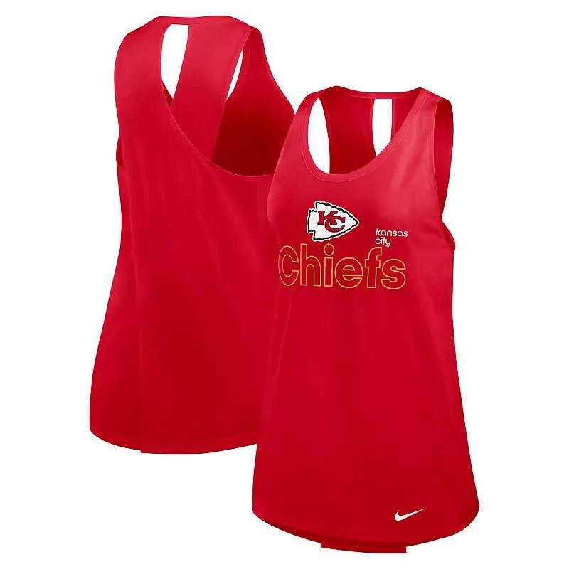 Womens Nike Kansas City Chiefs Performance Tank Top Product Image