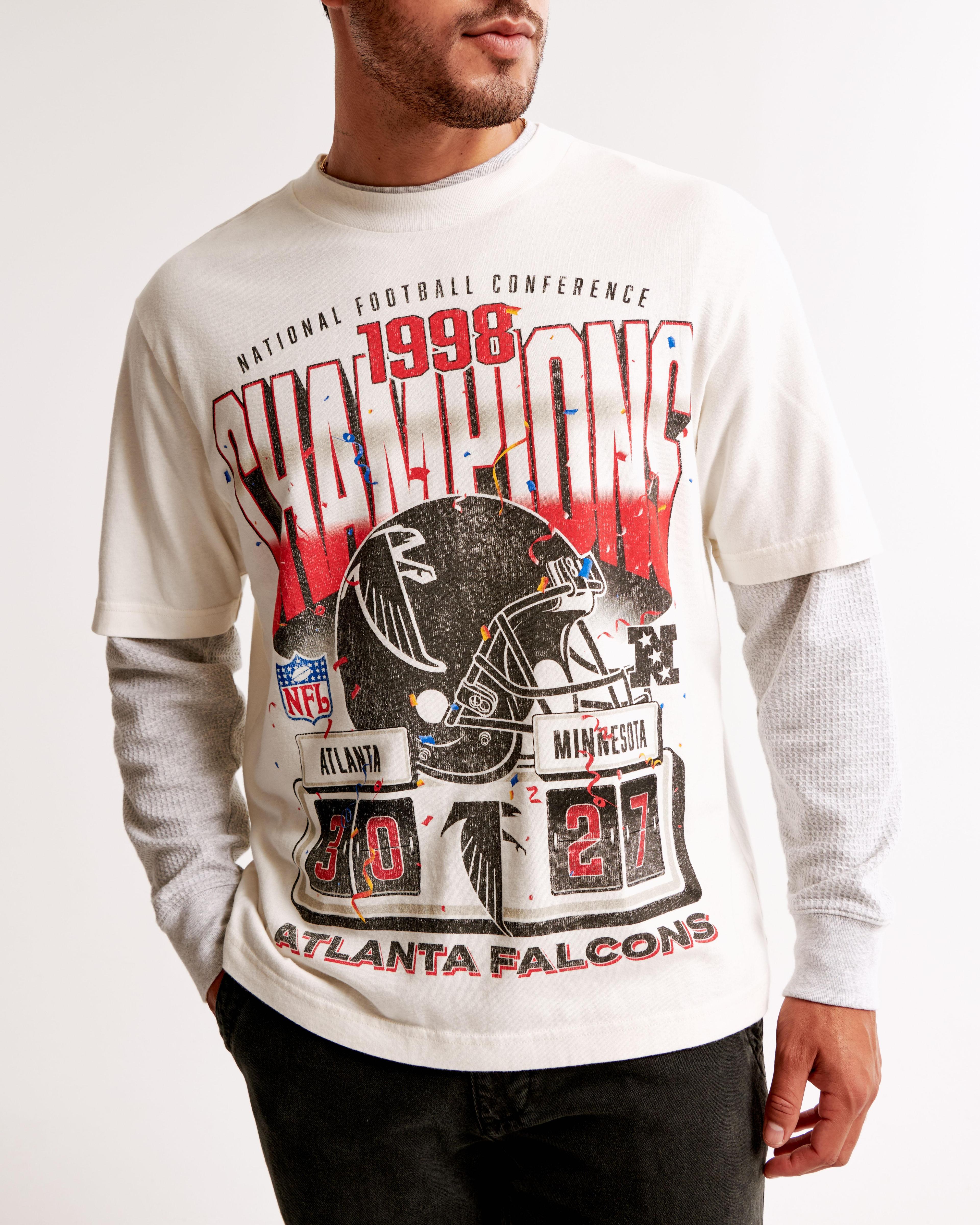 Atlanta Falcons Vintage-Inspired Graphic Tee Product Image