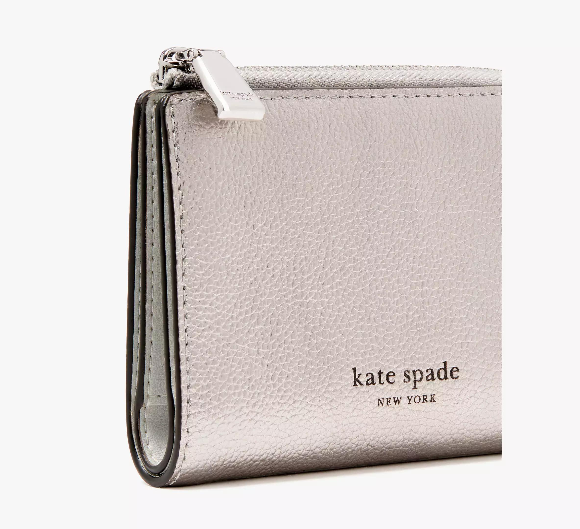 Ava Metallic Zip Bifold Wallet Product Image