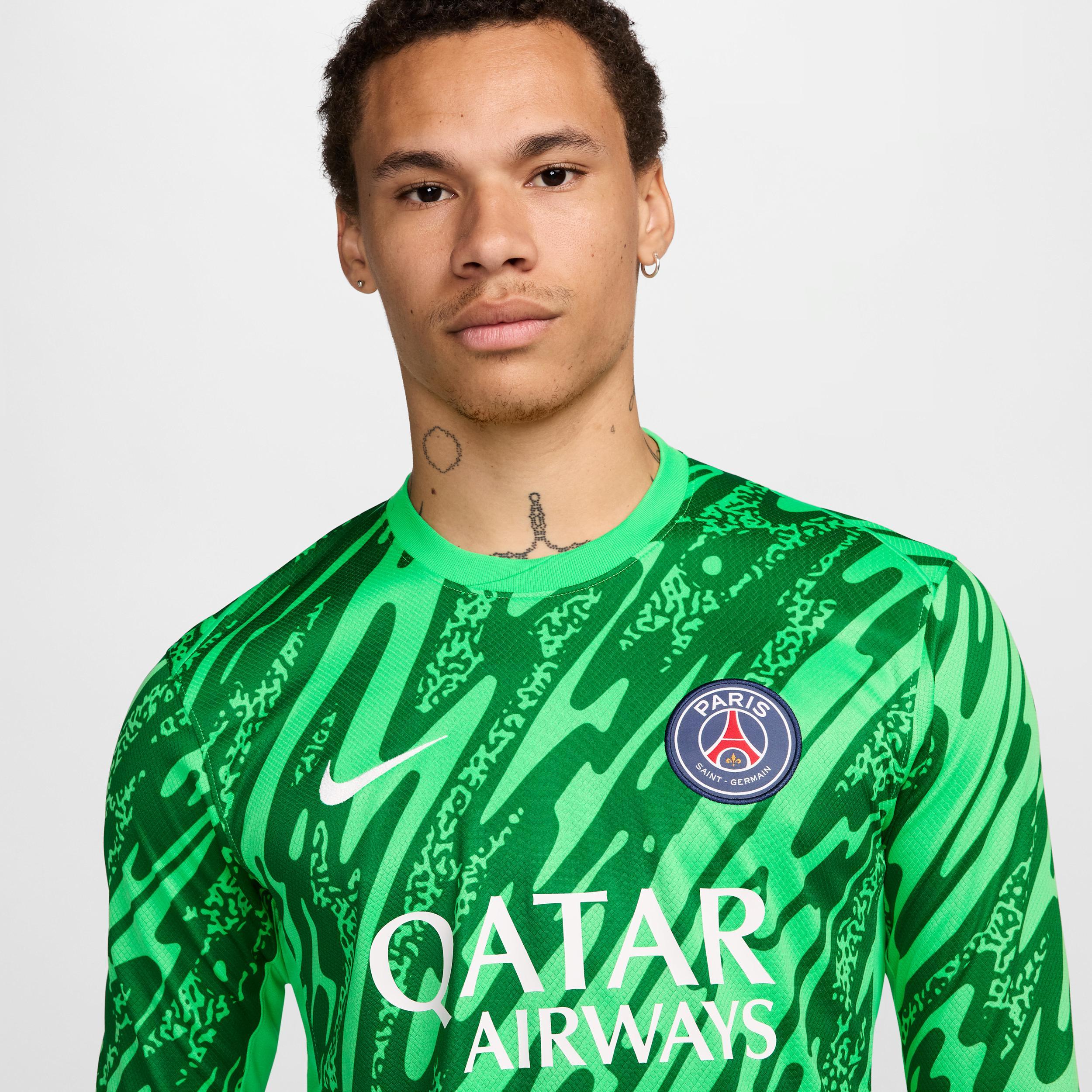 Paris Saint-Germain 2024/25 Stadium Goalkeeper Men's Nike Dri-FIT Soccer Replica Long-Sleeve Jersey Product Image