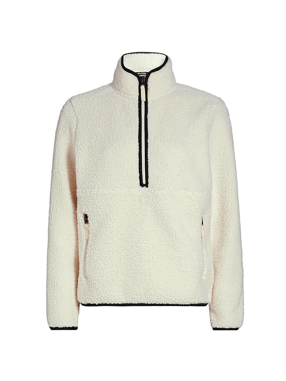 Womens Libby Sherpa Half-Zip Sweatshirt Product Image