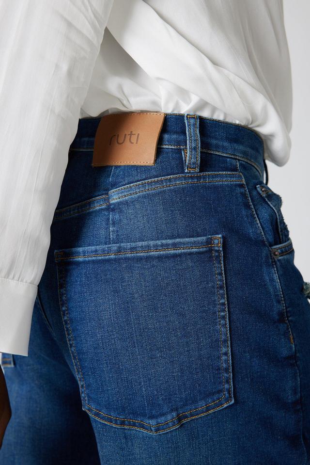 Fearless Wide Leg Denim Pants Product Image