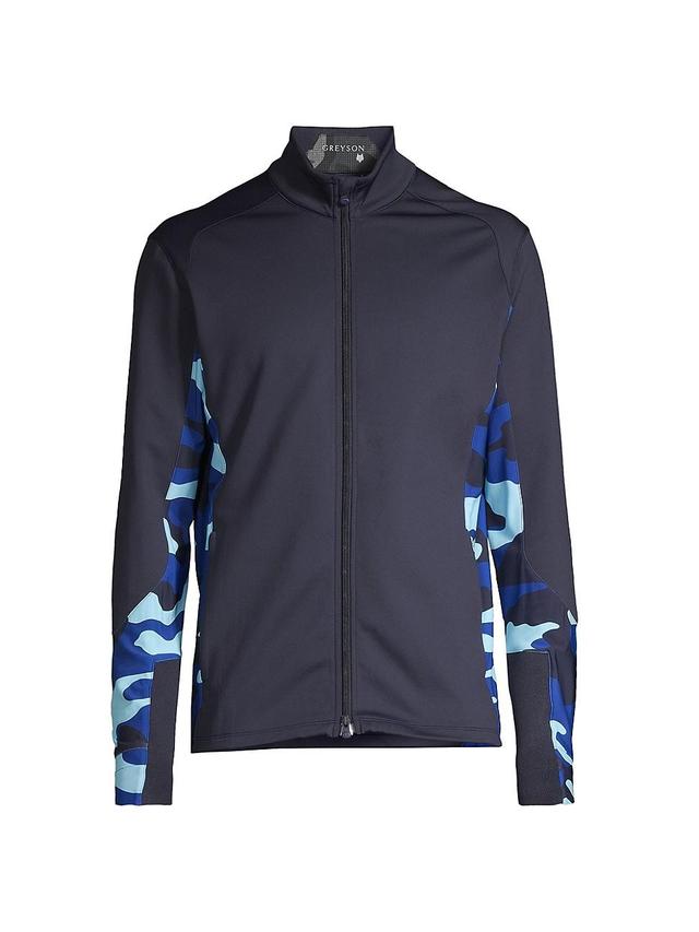 Mens Sequoia Camouflage-Paneled Full Zip Jacket Product Image