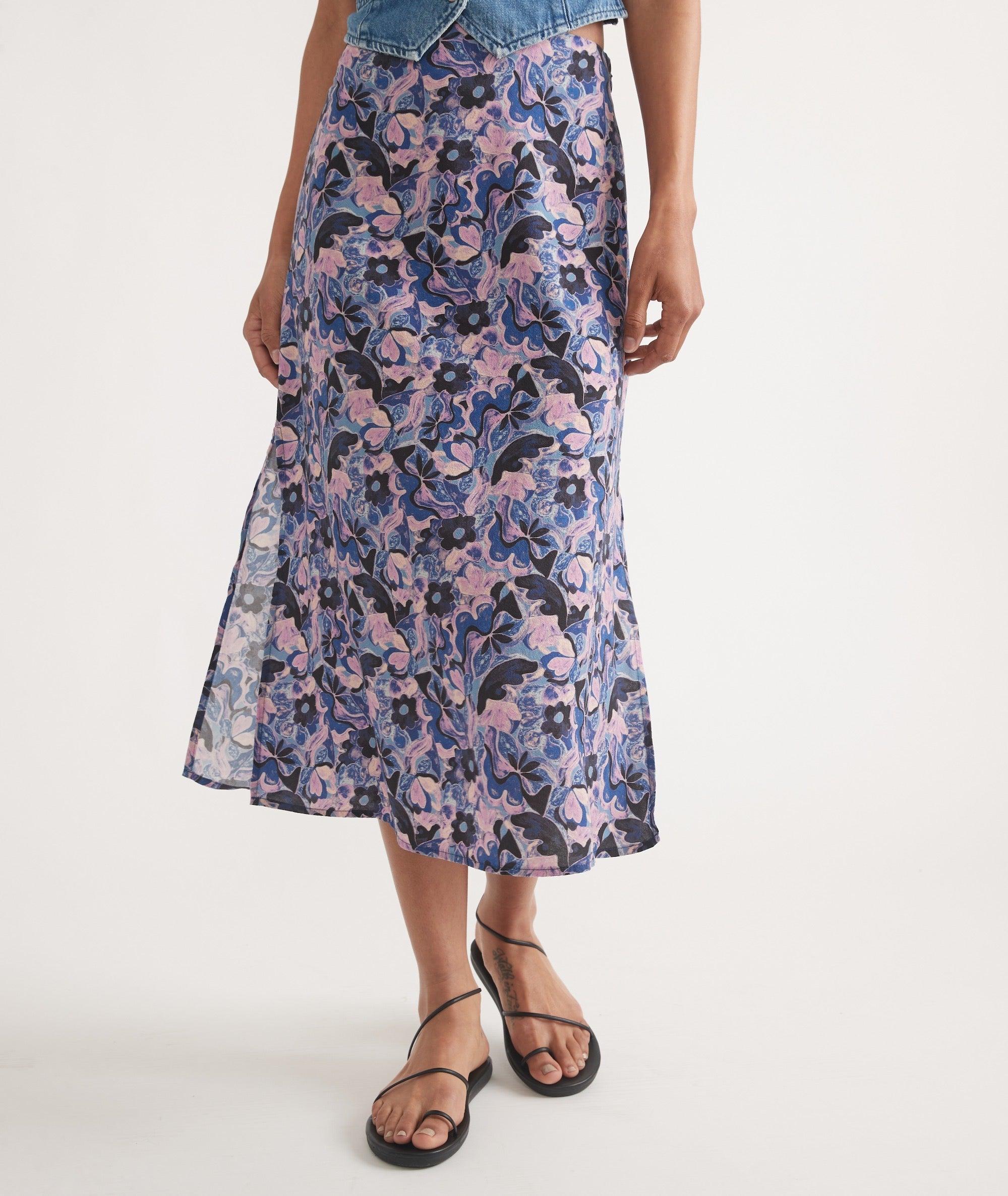 Ryan Slip Midi Skirt Product Image