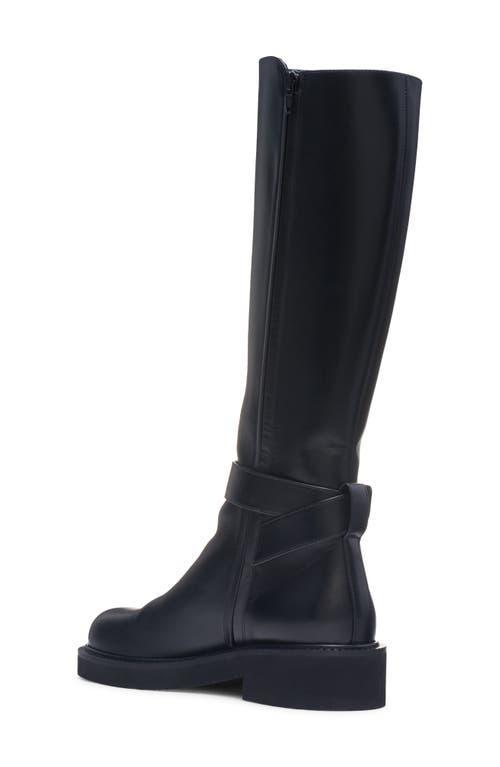 VALENTINO GARAVANI Vlogo Locker Boot In Black Product Image