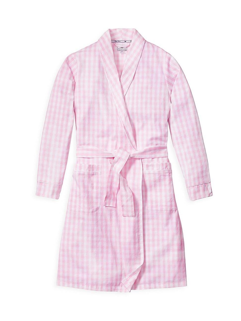 Cotton Gingham Robe Product Image