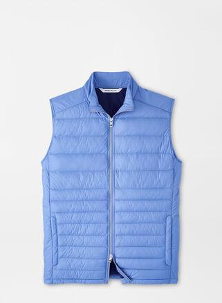 Peter Millar Mens Crown Elite Light Vest | Color: Maritime | Size: XL Product Image