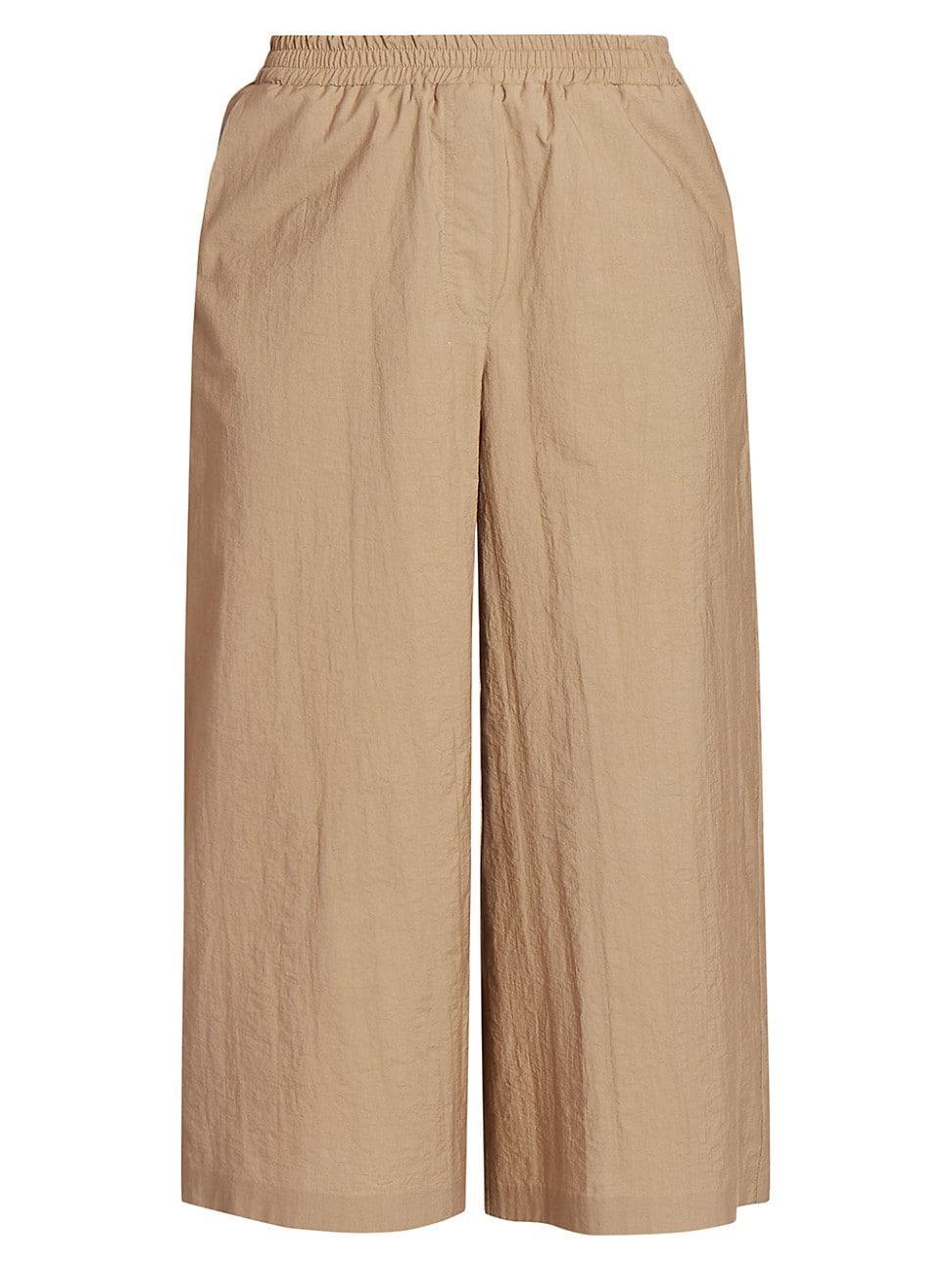 Womens LOEWE x Paulas Ibiza Cotton-Blend Crop Pants Product Image