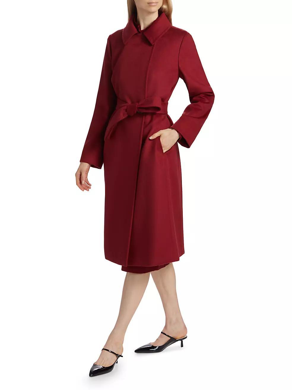 Bcollag Virgin Wool Belted Coat Product Image