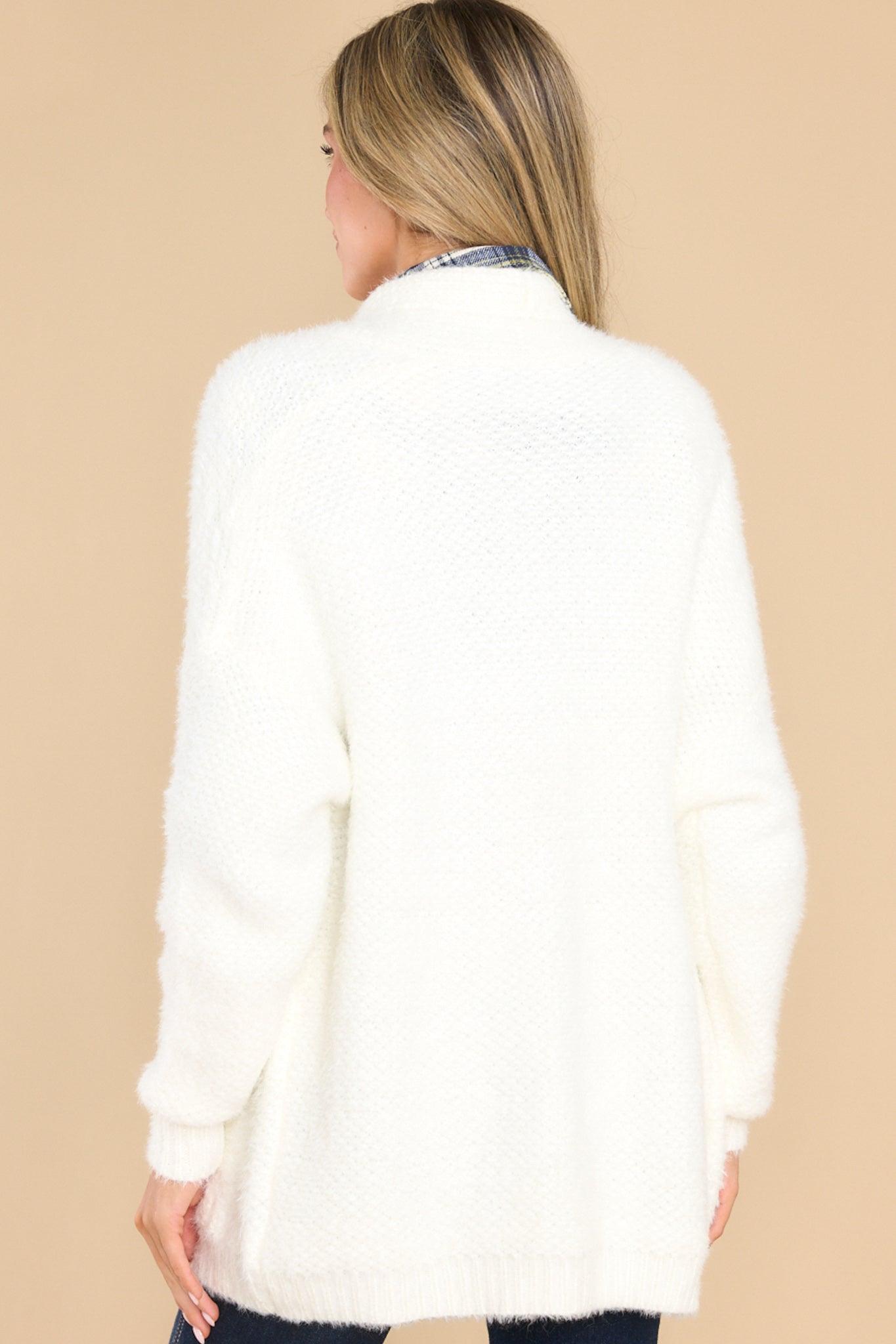 Wandering Cloud Ivory Cardigan Product Image