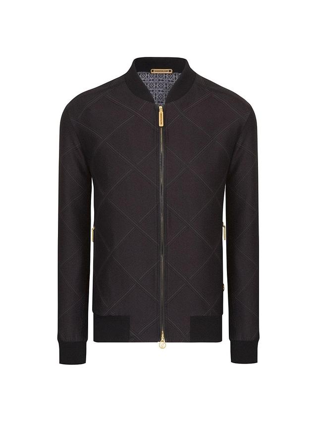 Mens Silk Blouson Jacket Product Image