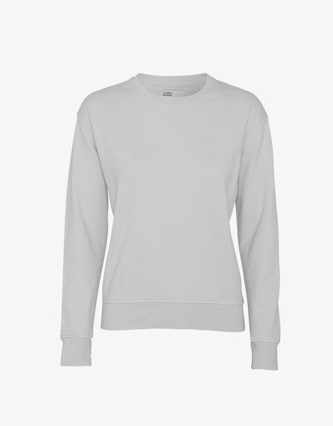 Women Classic Organic Crew - Limestone Grey Product Image