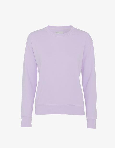 Women Classic Organic Crew - Soft Lavender Product Image