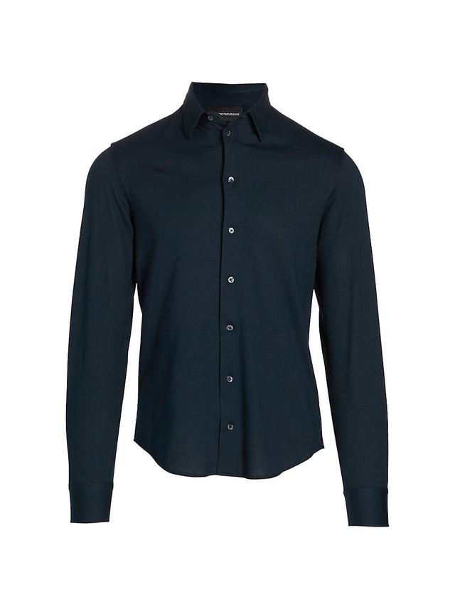 Mens Cotton Sport Long-Sleeve Shirt Product Image