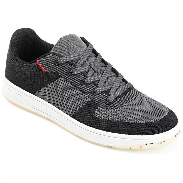 Vance Co. Topher Mens Knit Sneakers Grey Product Image